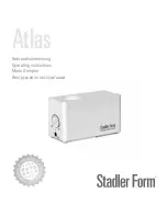 Stadler Form Atlas Operating Instructions Manual preview