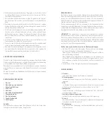 Preview for 4 page of Stadler Form Chef Two Operating Instructions Manual