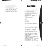 Предварительный просмотр 7 страницы Stadler Form Gina Operating Instructions Manual