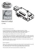 Stadt im Modell Sylt Modell 9026 Manual preview