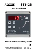 Предварительный просмотр 1 страницы Stafford Instruments ST312B User Handbook Manual