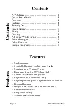 Предварительный просмотр 4 страницы Stafford Instruments ST312B User Handbook Manual