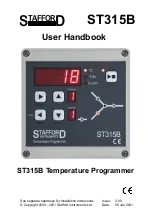 Stafford Instruments ST315B User Handbook Manual preview