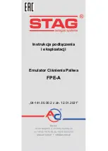 Preview for 1 page of Stag FPE-A Installation Manual