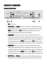 Preview for 5 page of Stage right 600059 User Manual