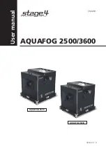 Stage4 AQUAFOG 2500 User Manual preview