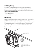 Preview for 8 page of Stage4 miniMYSTYQUE 200 User Manual