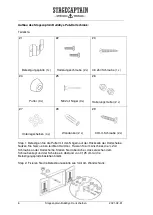 Предварительный просмотр 8 страницы Stagecaptain 00070151 User Manual