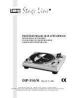 Stageline DJP-350/SI Instruction Manual предпросмотр