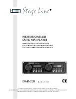 Предварительный просмотр 1 страницы Stageline DMP-220 Instruction Manual