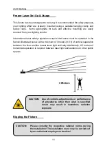 Предварительный просмотр 12 страницы Stageline Galactic 250-RVP Manual