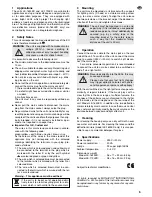 Preview for 4 page of Stageline LE-162LED Instruction Manual