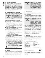 Preview for 5 page of Stageline LE-162LED Instruction Manual