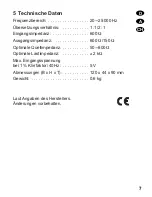 Предварительный просмотр 7 страницы Stageline LTR-102 Instruction Manual