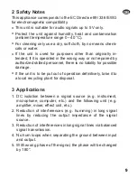 Preview for 9 page of Stageline LTR-102 Instruction Manual