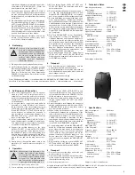 Preview for 5 page of Stageline Triton-600 Instruction Manual