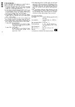 Preview for 6 page of Stageline VU-METER VU-80 Instruction Manual