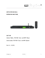 Stageline WAP-100 Instruction Manual preview