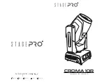 Предварительный просмотр 1 страницы StagePro CROMA 10R Manual