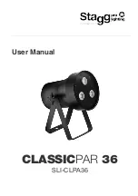 Preview for 1 page of Stagg CLASSICPAR 36 User Manual