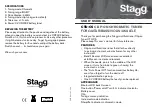 Stagg CTU-C5 User Manual предпросмотр