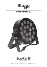 Stagg EcoPar18 User Manual предпросмотр