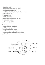 Preview for 4 page of Stagg KINGPAR 5 User Manual