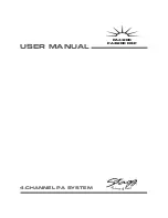 Stagg PA4/200 User Manual предпросмотр