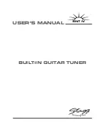 Stagg SNT IV User Manual preview