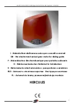 Stagnoli HERCULES 230V Manual preview