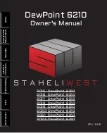 Предварительный просмотр 1 страницы Staheli West DewPoint 6210 2015 Owner'S Manual