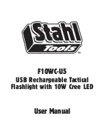 Preview for 1 page of Stahl Tools F10WC-U5 User Manual