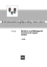 Предварительный просмотр 1 страницы Stahl 130665 Operating Instructions Manual