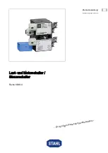 Preview for 1 page of Stahl 169545 Operating Instructions Manual