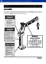 Preview for 5 page of Stahl 2000 Series Owner'S Manual