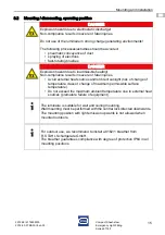 Предварительный просмотр 15 страницы Stahl 6118/1 Series Operating Instructions Manual