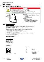 Предварительный просмотр 12 страницы Stahl 6521/5 Series Operating Instructions Manual