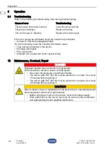 Предварительный просмотр 16 страницы Stahl 6521/5 Series Operating Instructions Manual