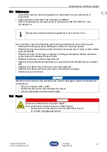 Предварительный просмотр 17 страницы Stahl 6521/5 Series Operating Instructions Manual