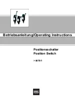 Stahl 8070/1 Operating Instructions Manual preview