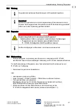 Предварительный просмотр 21 страницы Stahl 8146/5041-STB Series Operating Instructions Manual