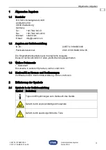 Preview for 3 page of Stahl 8188 Series Operating Instructions Manual