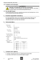 Preview for 6 page of Stahl 8290/3 Operating Instructions Manual