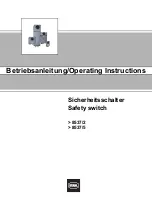 Stahl 8537/2 Operating Instructions Manual preview