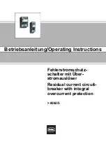 Stahl 8562/5 Operating Instructions Manual preview