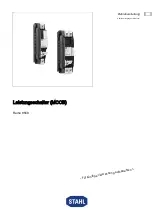 Stahl 8568/MCCB-GS10.B-100A Manual preview