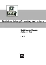 Stahl 8611 Operating Instructions Manual preview