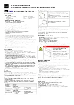 Preview for 2 page of Stahl 9164/13-20-0 Series Operating Instructions