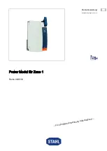 Stahl 9432 Series Operating Instructions Manual preview