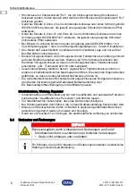 Предварительный просмотр 6 страницы Stahl 9470/33 Operating Instructions Manual